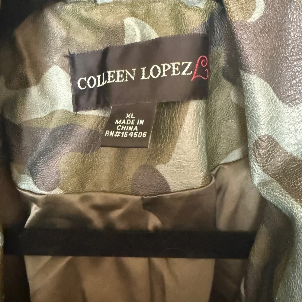 NWOT Camouflage Moto Jacket - Picture 2 of 5